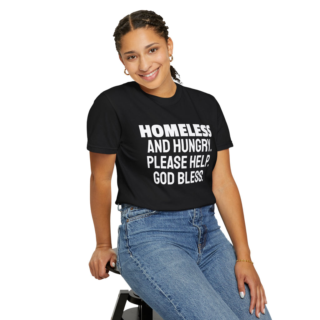 Homeless and Hungry. Please Help. God Bless